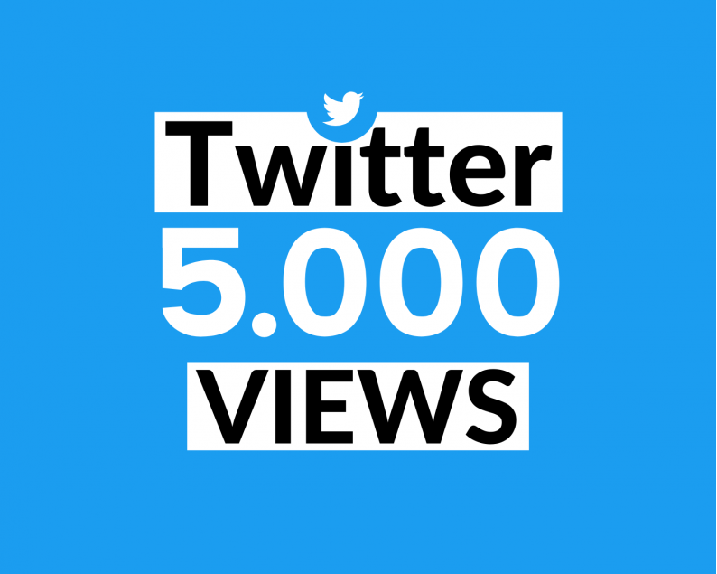 Twitter 5.000 Views