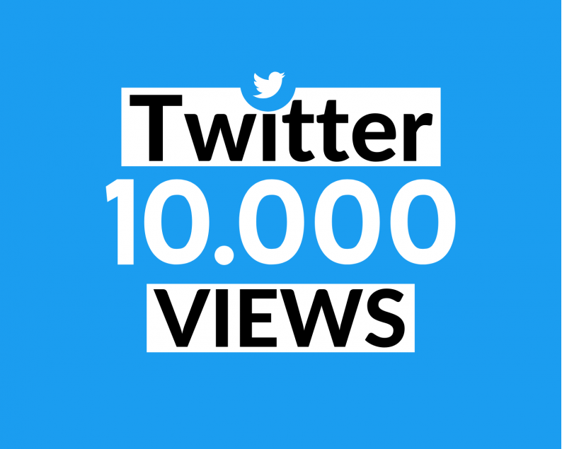 Twitter 10.000 Views